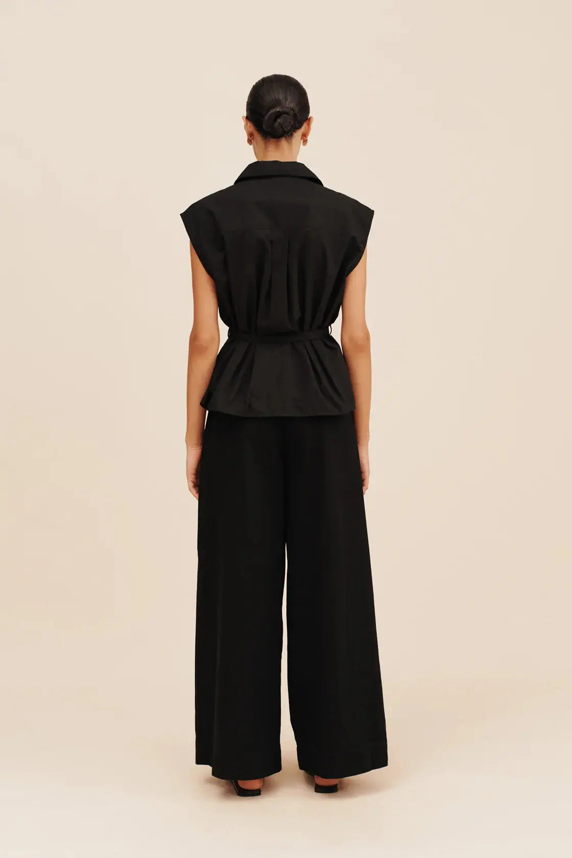 Wesley Trouser in Black Posse