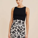 Axel Boat Singlet in Black Posse