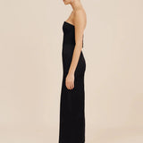 Romeo Strapless Dress in Black Posse