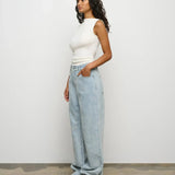 Ciera Asym Top in Chalk One of Others