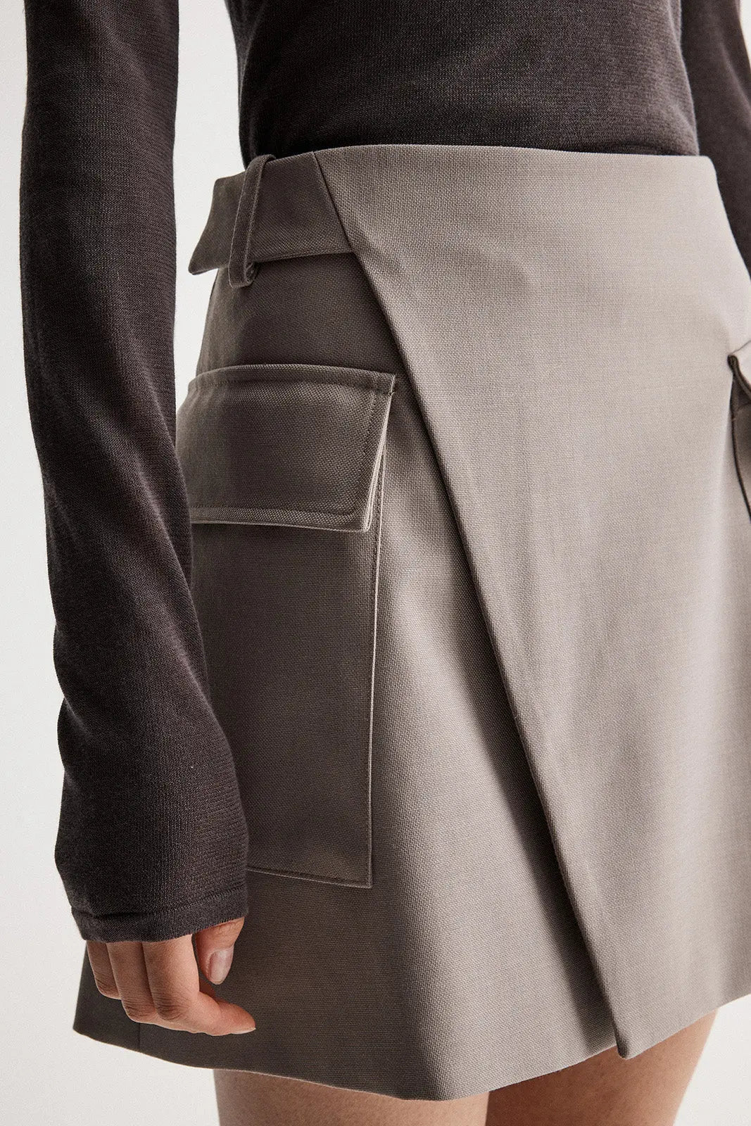 Linden Skirt in Granite Elka Collective
