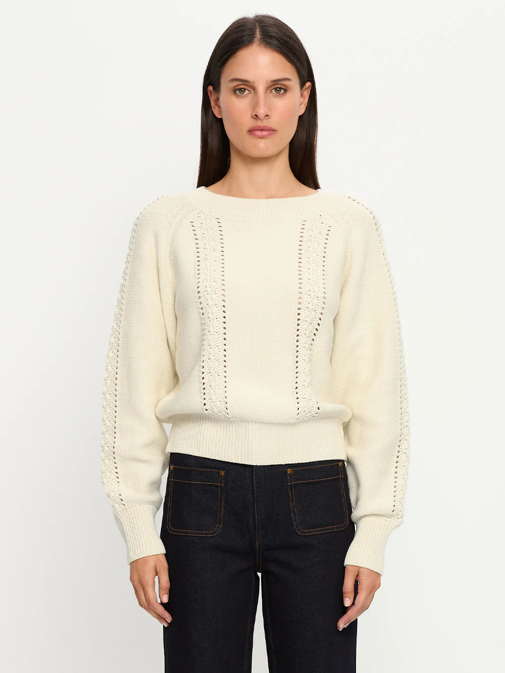 Tahlia Knit in Cream Kivari