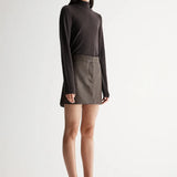 Lexi Mini Skirt in Chocolate Elka Collective