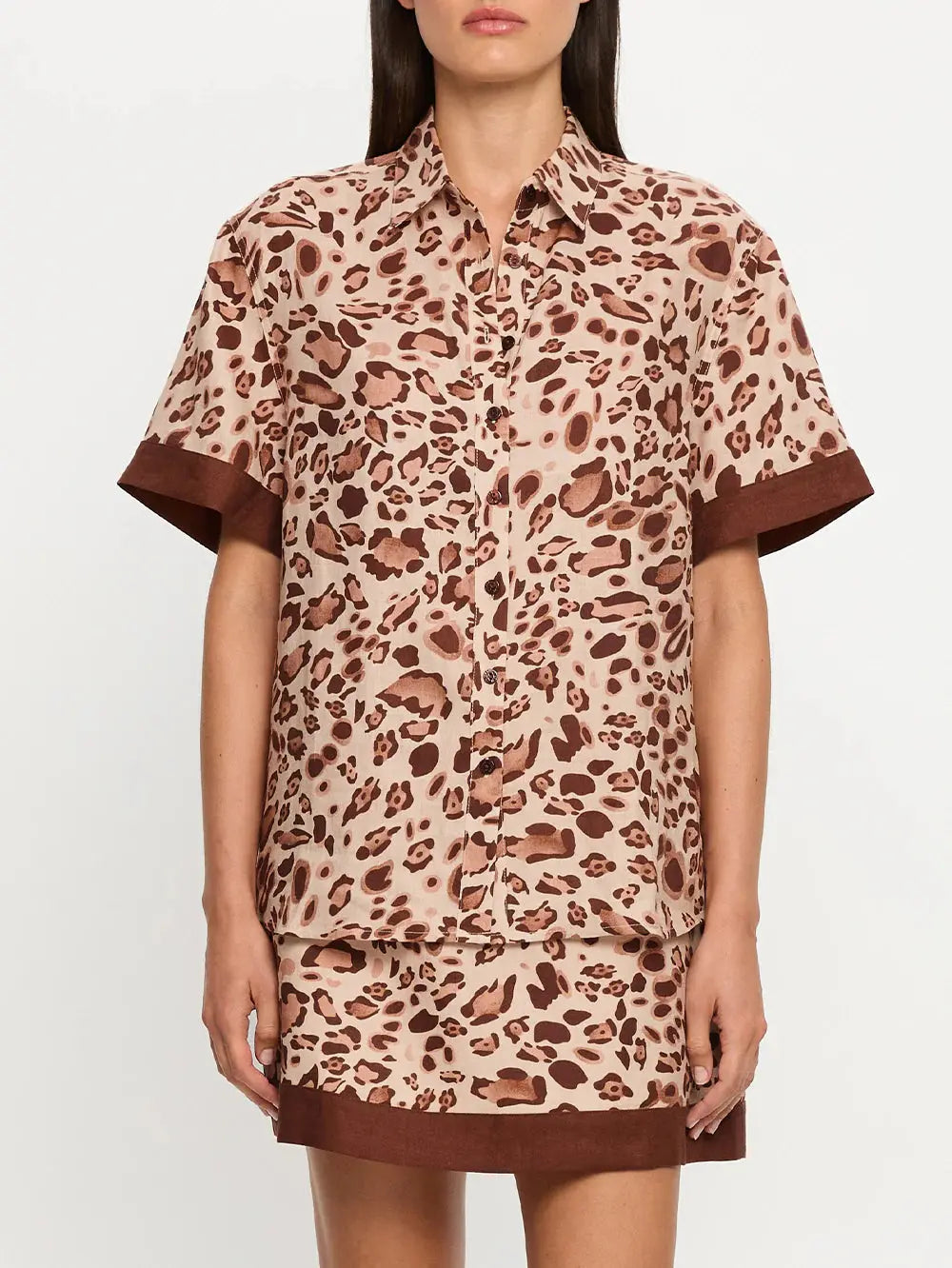 Paris Shirt in Leopard Kivari