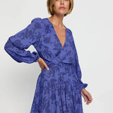 Jamie Tie Front Mini Dress Kivari