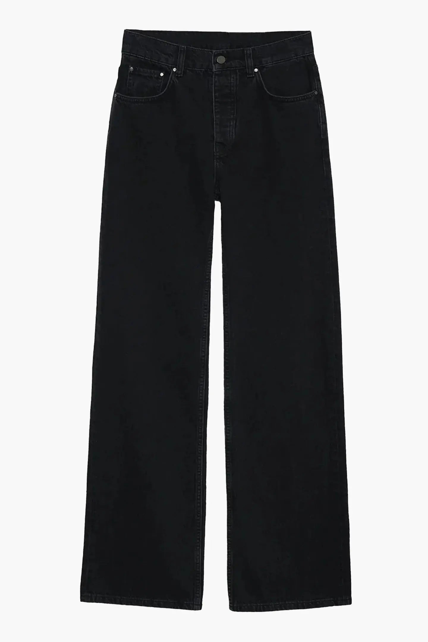 Black denim jean high rise anine bing at clothlifestyle boutique