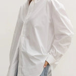 Avoca Shirt in White Bayse Brand