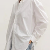 Avoca Shirt in White Bayse Brand