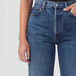 90’s Pinch Waist High Rise Straight in Range AGOLDE