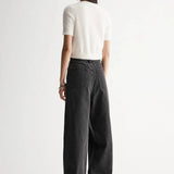 Mochi Knit Tee in White Elka Collective