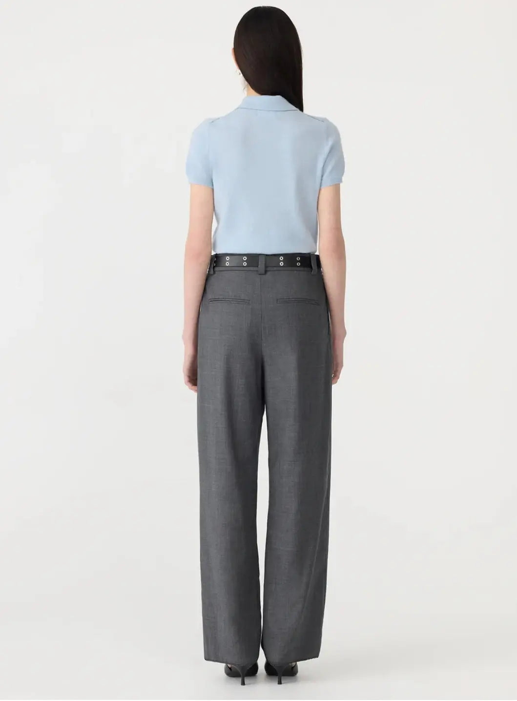 Wool Cashmere Slim Fit Polo Bassike