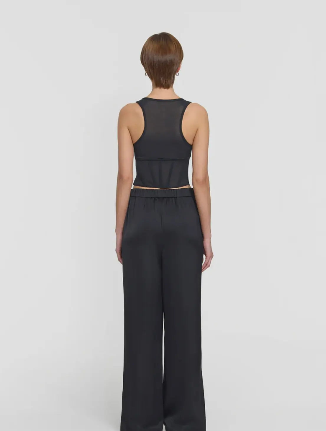 Skylark Wide Leg Pant in Black Viktoria + Woods