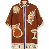 Soleil D’amour Silk Shirt