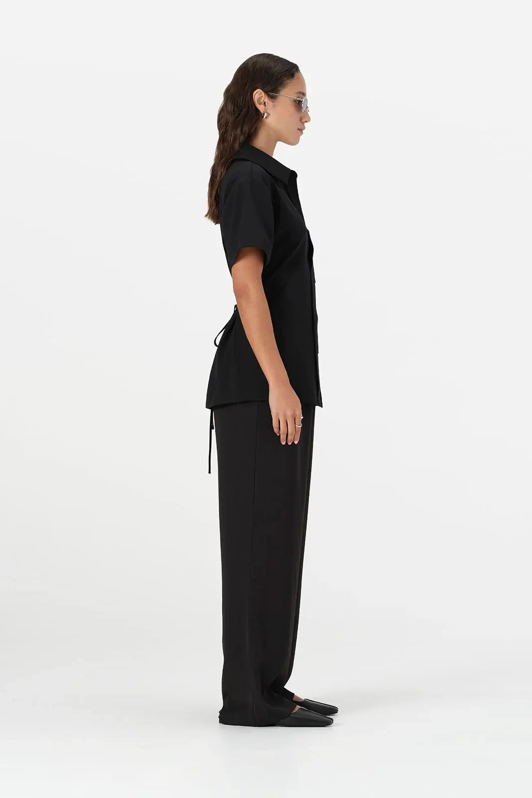 Edra Pant in Black Elka Collective