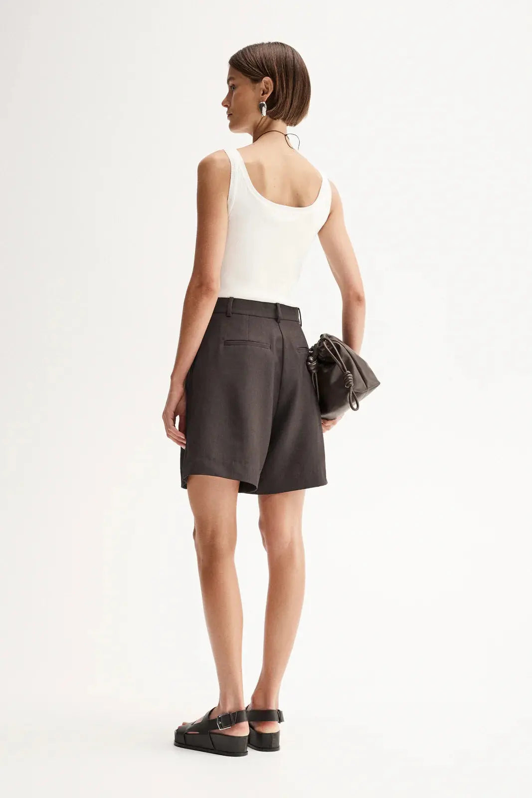 Pharoah Short in Chocolate Brown Elka Collective