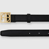 Anine Bing Monogram Belt in Black Anine Bing
