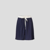 Limelight Short in Navy Cupro Viktoria + Woods