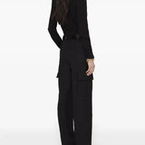 Alessia Long Sleeve Tee in black Anine Bing