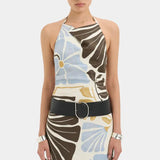 Lola Pleated Midi Dress