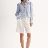 Dash Stripe Shirt in Blue