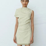 Asymmetrical Mini dress clothlifestyle boutique