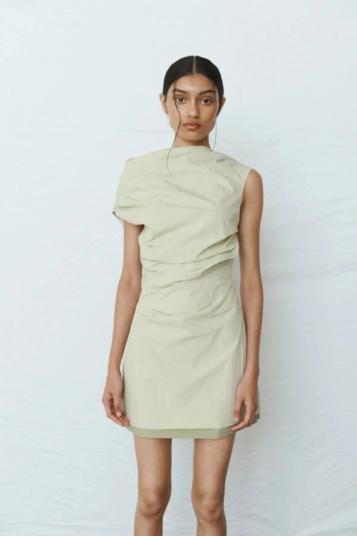 Asymmetrical Mini dress clothlifestyle boutique