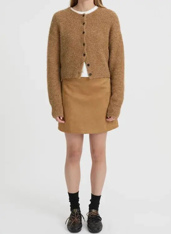 Camel cardigan clothlifestyle boutique