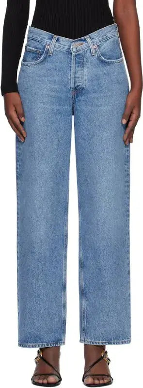V-waist baggy Jean in Fairway AGOLDE