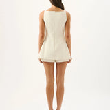 Estella Vest in Ivory Roame
