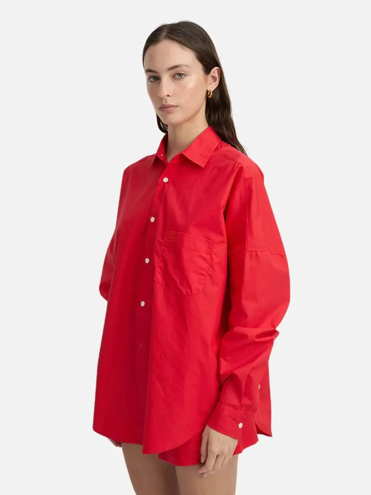 Rachel Short in Red Blanca