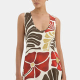 Julietta Scoop Neck Maxi Dress