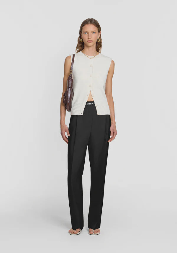 Ivanhoe Pant in Black Viktoria + Woods