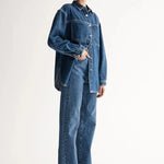 Odin Denim Shirt in Dark Indigo Elka Collective