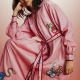 Timmy Embroidered Shirt Dress Alemais