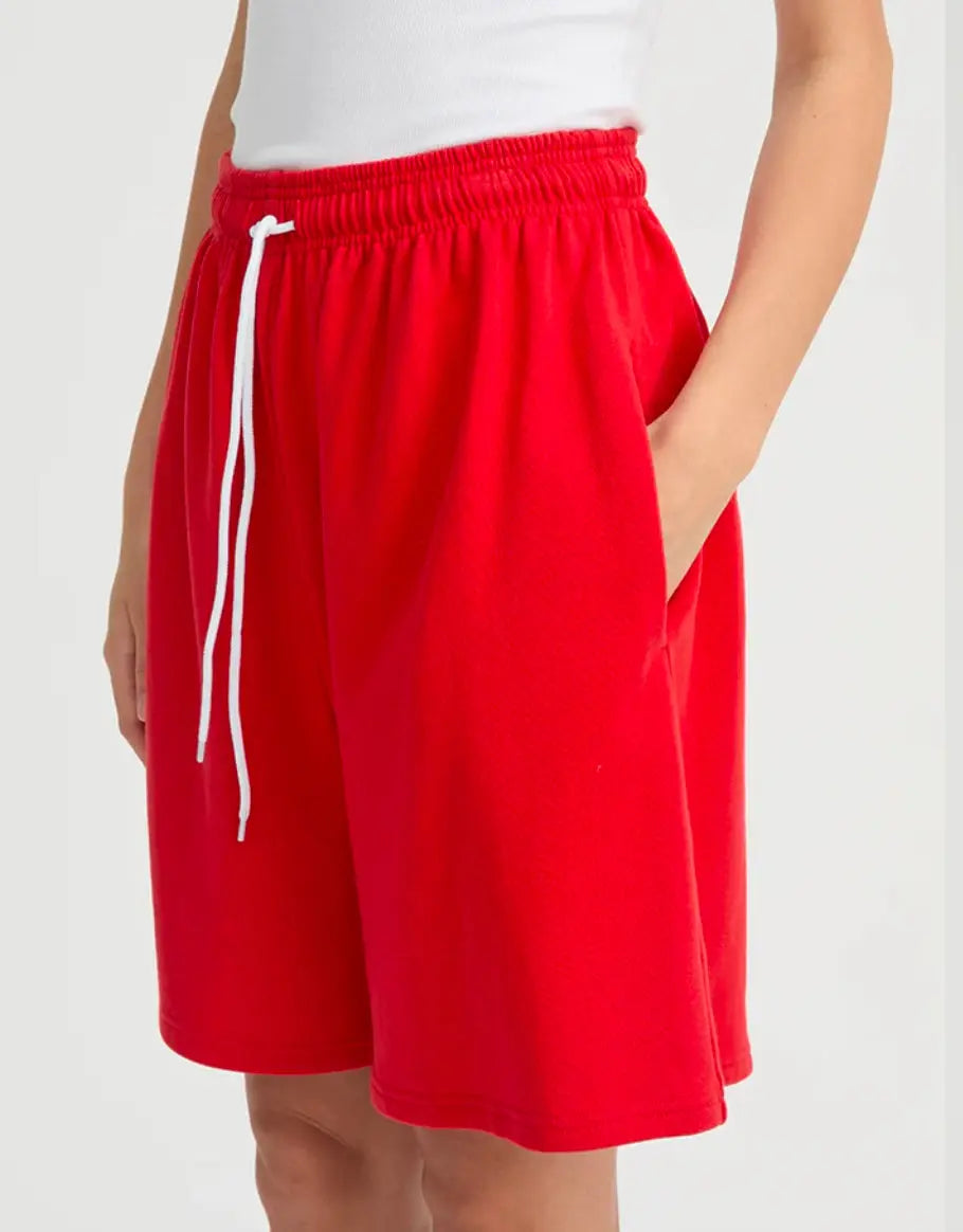 Hendrix Short in Red Blanca