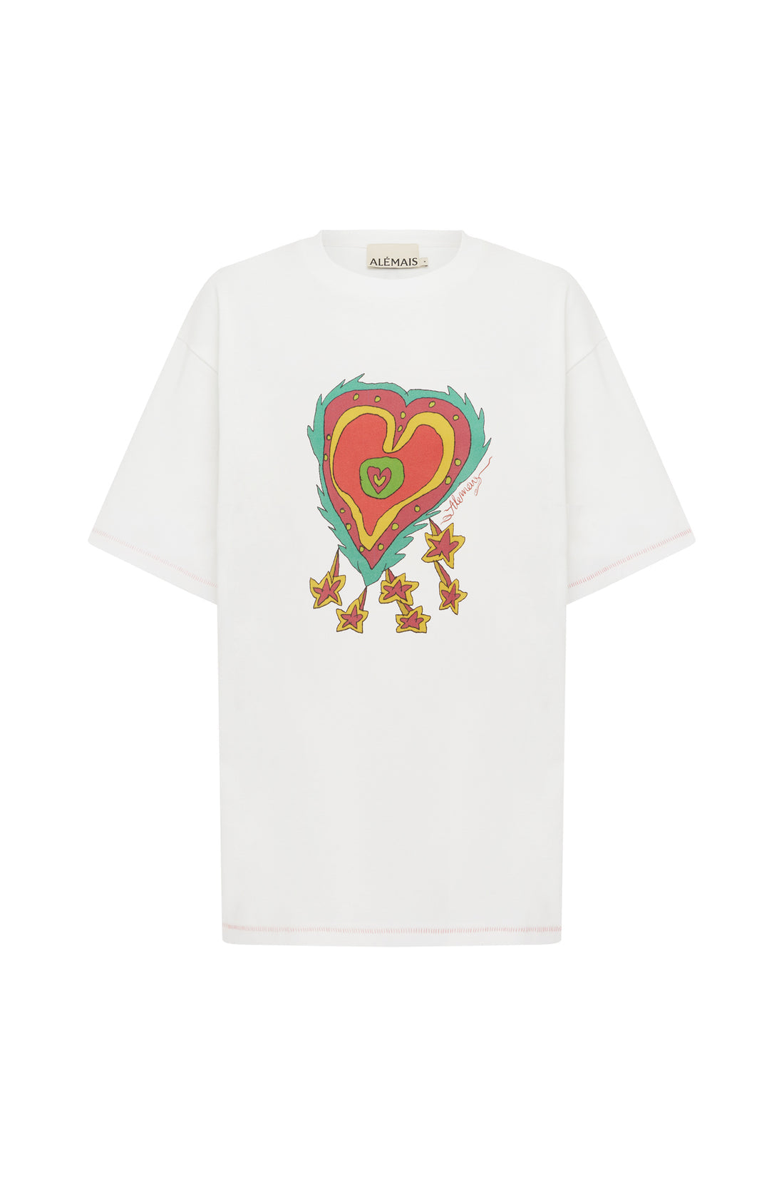 Contessa Heart Tee - Cloth Lifestyle Boutique- Alemais