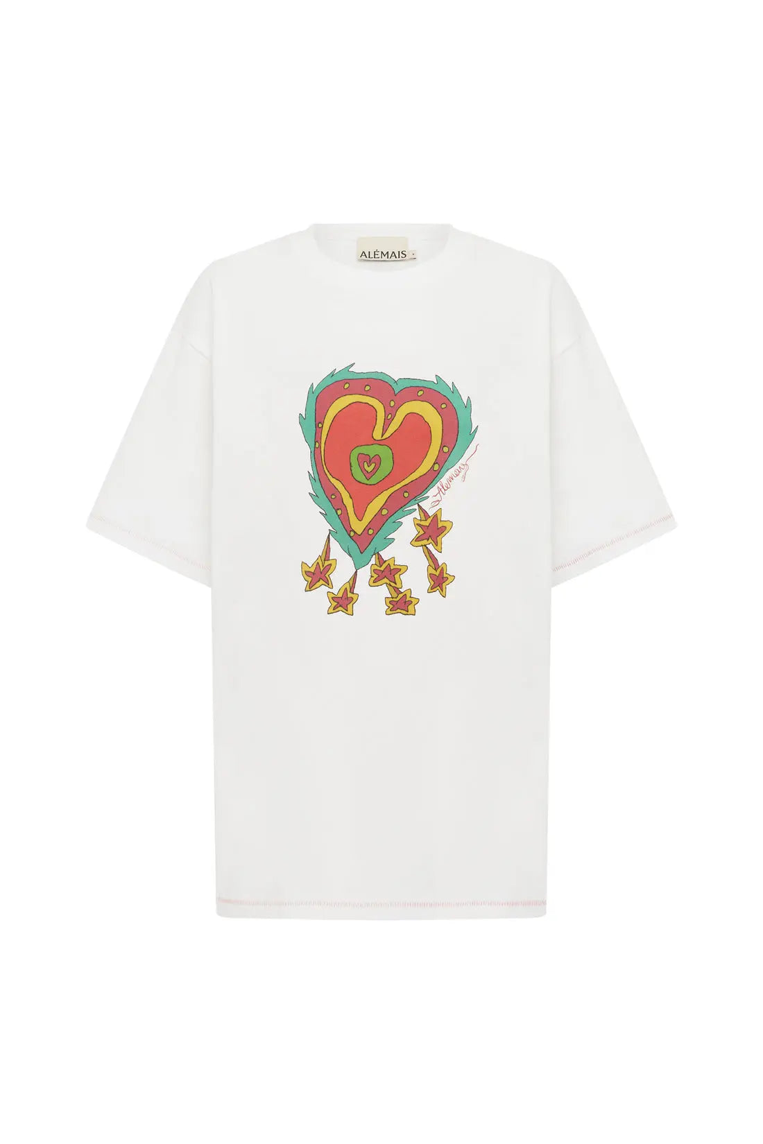 Contessa Heart Tee - Cloth Lifestyle Boutique- Alemais