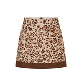 Paris Mini Skirt in Leopard Cloth Lifestyle Boutique