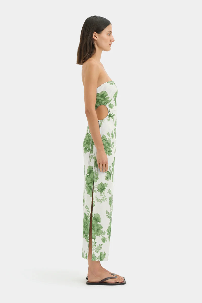 Gardella Strapless Midi Dress Sir.