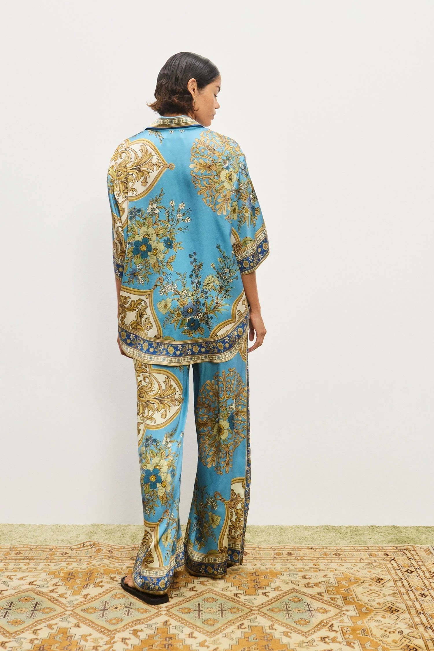 Cassie Silk Pant Alemais
