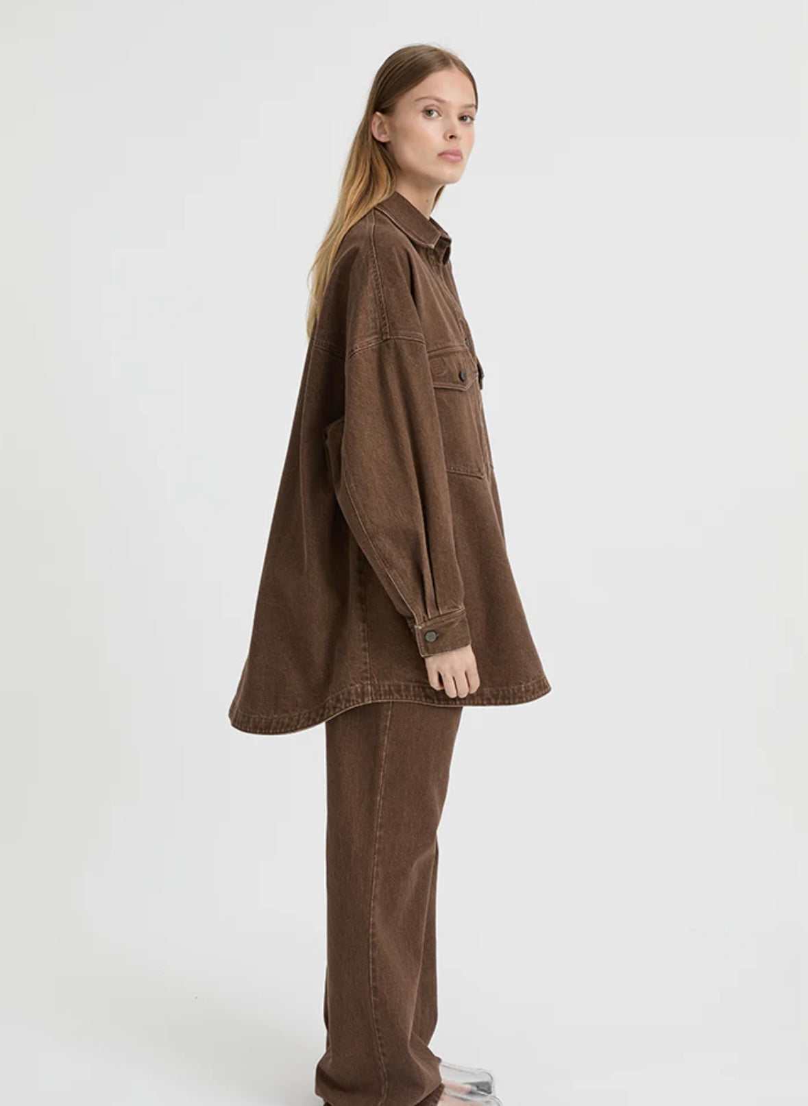 Indira Jacket in Brown Blanca