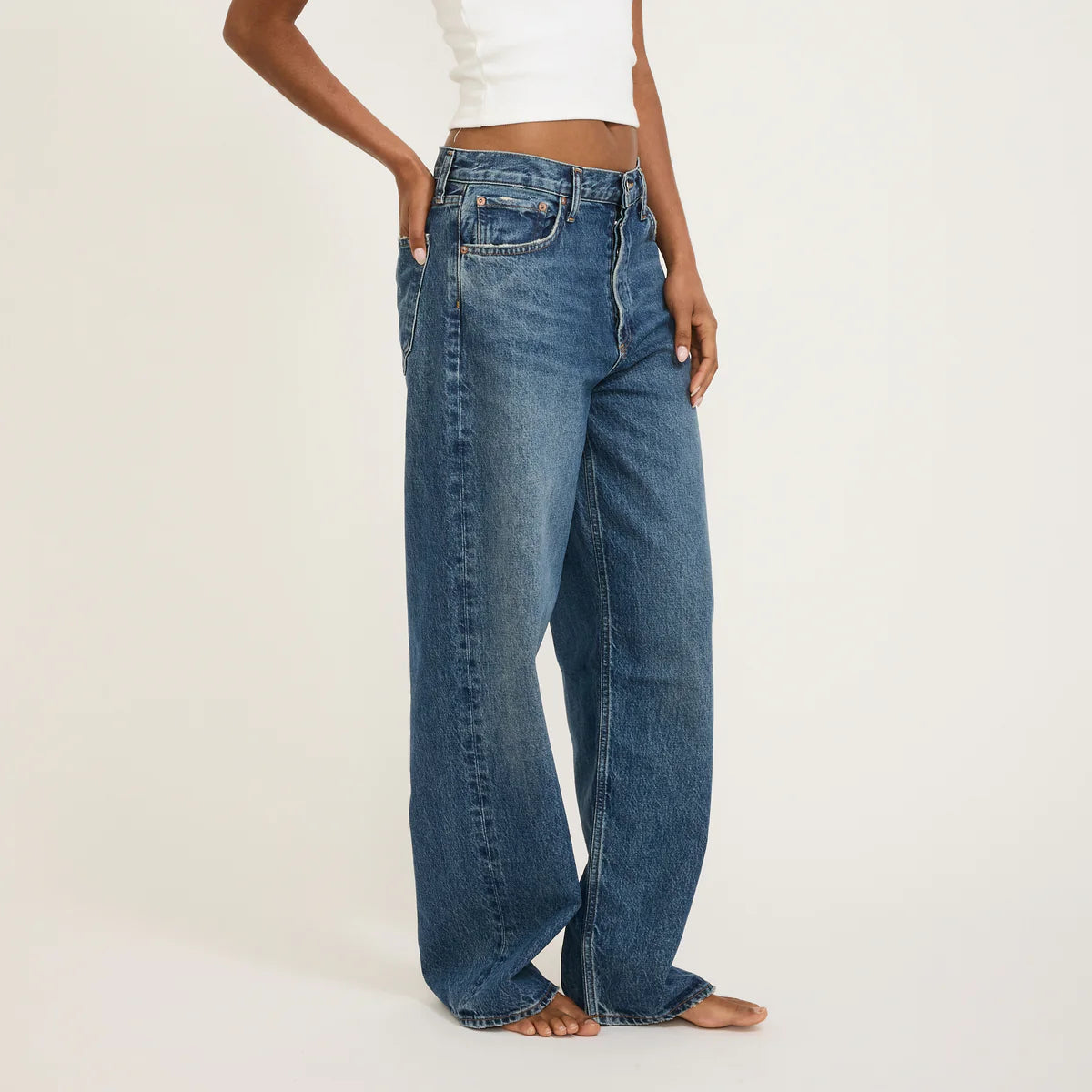 Low Slung Baggy in Essence AGOLDE Cloth Lifestyle Boutique