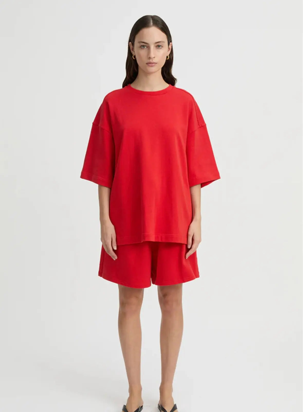 Hendrix Short in Red Blanca