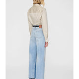 Essie Shirt in Taupe Anine Bing