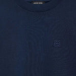 Miles Sweatshirt Framed Monogram in Washed Navy Anine Bing