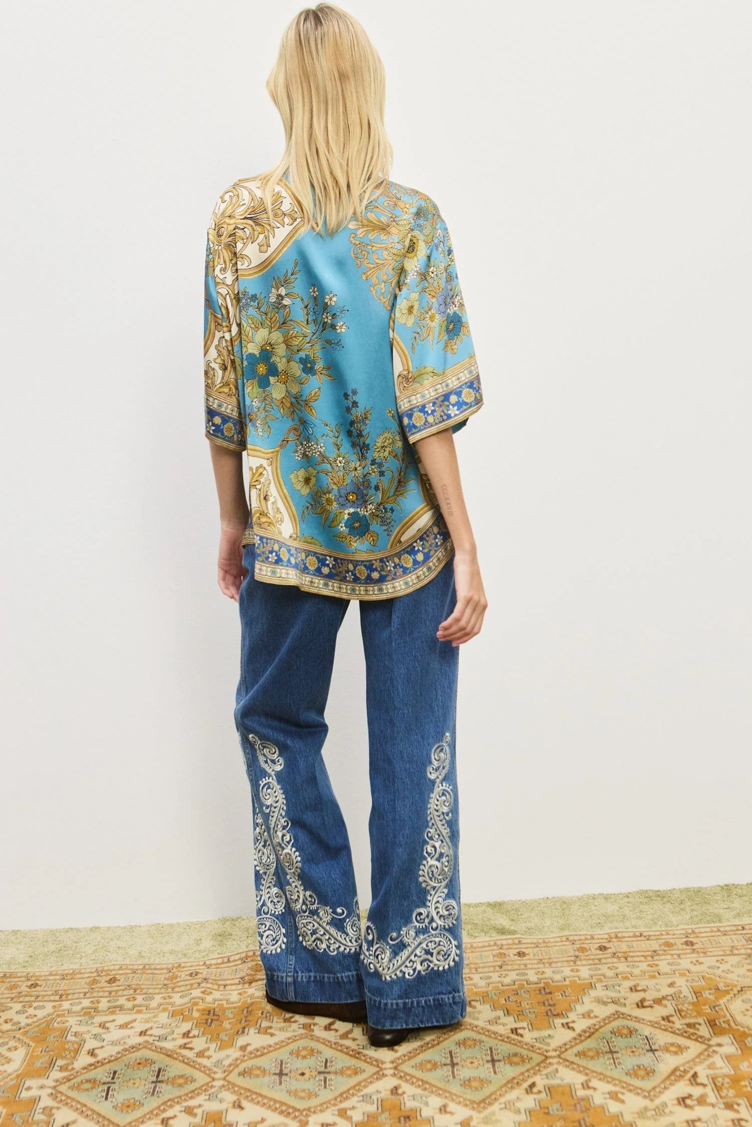 Cassie Silk Shirt Alemais