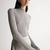 Luella Knit Top in Dusty Sage Elka Collective