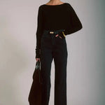 Bono Jean in Black Viktoria + Woods