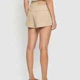 Evie Denim Shorts in Sand Kivari