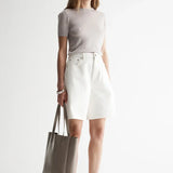 Sandy Knit Tee in Stone Elka Collective